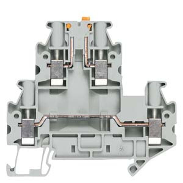 Terminal, screw terminal, two-tier,... image 1