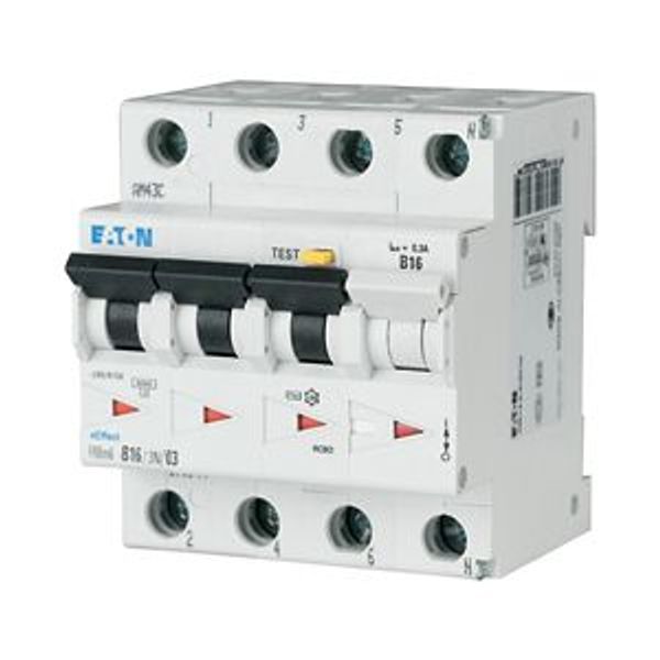 RCD/MCB combination, 6 A, 30 mA, MCB trip characteristic: D, 3p+N, RCD trip characteristic: A image 6