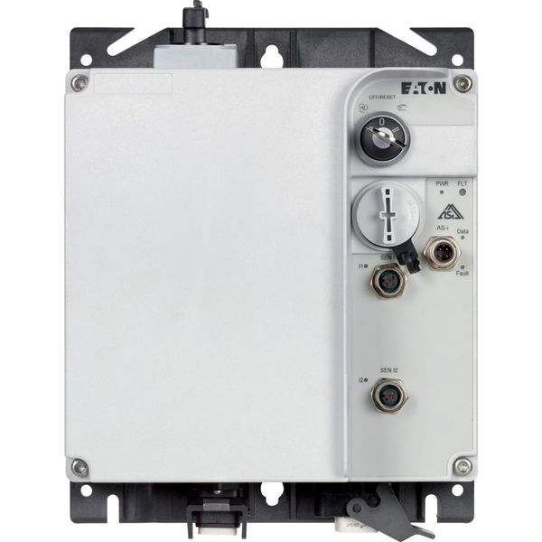 DOL starter, 6.6 A, Sensor input 2, 180/207 V DC, AS-Interface®, S-7.A.E. for 62 modules, HAN Q5, with manual override switch image 6