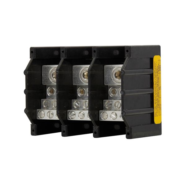 Terminal block, low voltage, 310 A, AC 600 V, DC 600 V, 3P, UL image 23