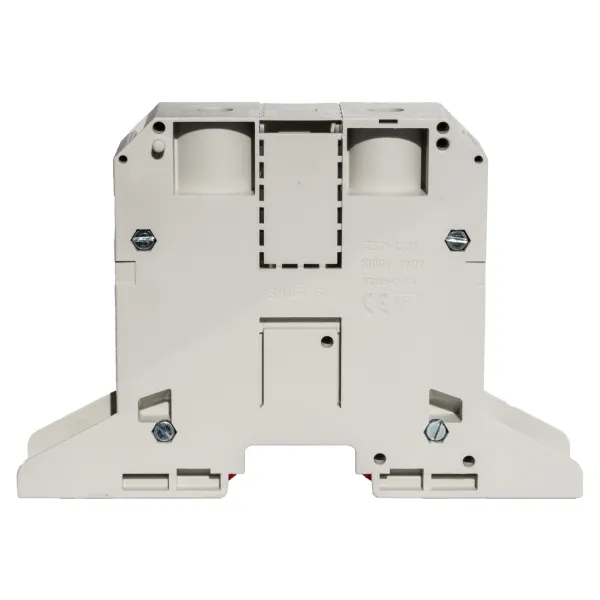 Rail-mounted screw terminal block ZSG1-120Ns grey image 2