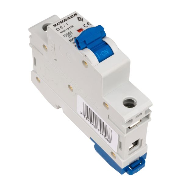 Miniature Circuit Breaker (MCB) AMPARO 10kA, D 6A, 1-pole image 2