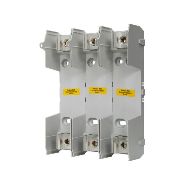 Eaton Bussmann Series RM modular fuse block, 600V, 110-200A, Knife Blade End X Knife Blade End, Three-pole image 2