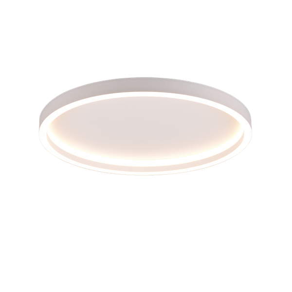 Rotonda LED ceiling lamp round matt white image 1