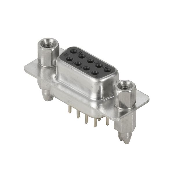 PCB plug-in connector data, Thread-bolt UNC 4-40, THT solder connectio image 2