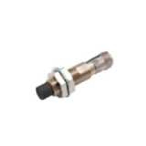 Proximity sensor, inductive, nickel-brass, short body, M12, unshielded E2EN0729G image 2