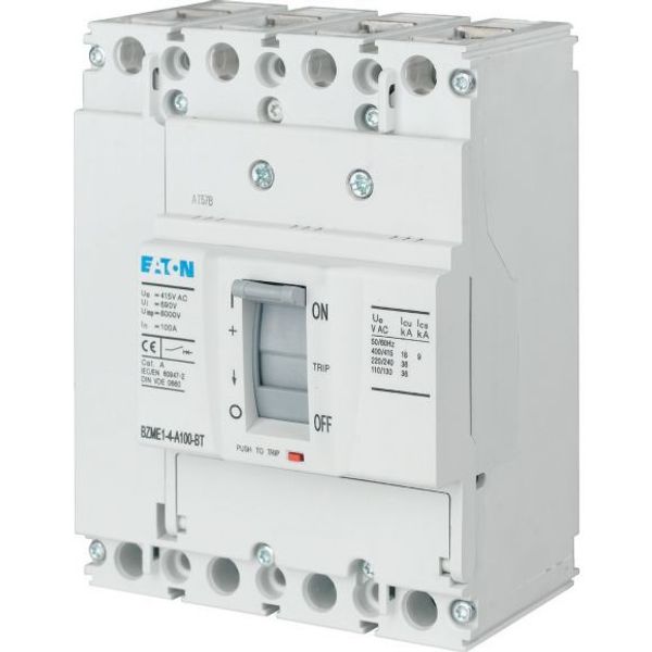 BZMD1-A63-BT Eaton Moeller series BZM - Molded case circuit breaker image 1