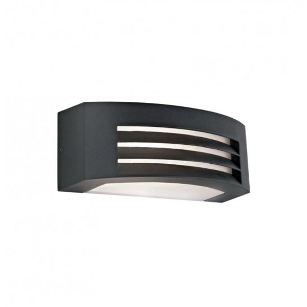 Outdoor Wall Lamp Square Dark Gray Limnos image 1