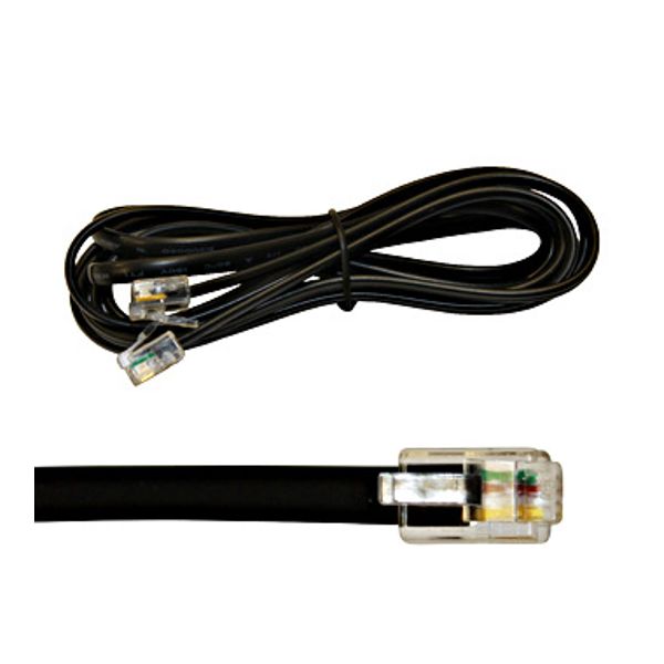 BAT-LOGG© bus cable with RJ10 connectors, 1m image 1
