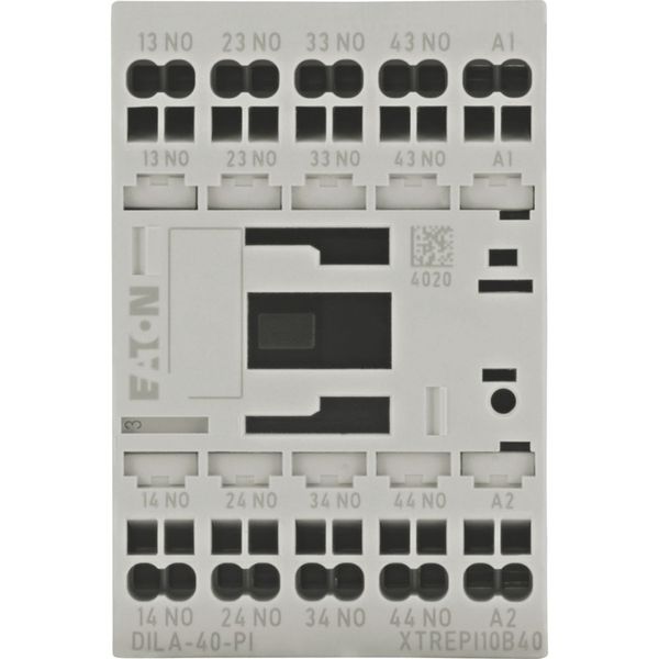 Contactor relay, 230 V 50 Hz, 240 V 60 Hz, 4 N/O, Push in terminals, AC operation image 12