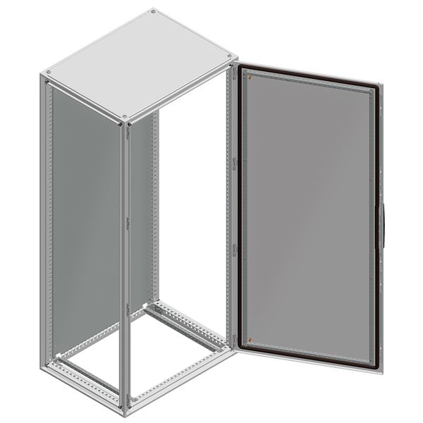 Spacial SF enclosure with mounting plate - assembled - 2200x800x600 mm image 1