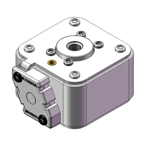 Fuse-link, high speed, 1100 A, AC 1000 V, size 3, 76 x 92 x 90 mm, aR, IEC, single indicator image 2