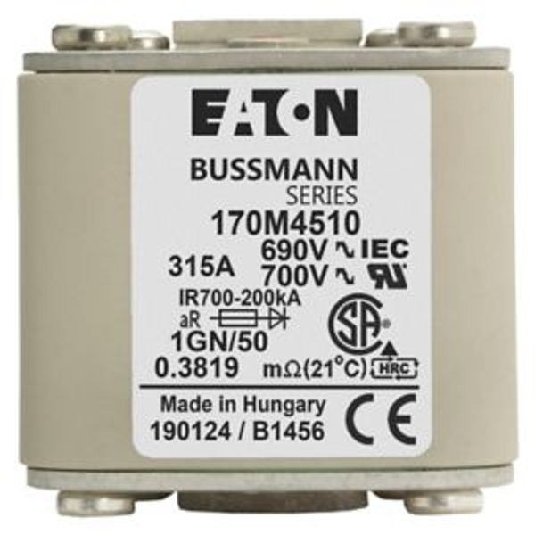 FUSE 700A 690V 1GN/50 AR UC image 2