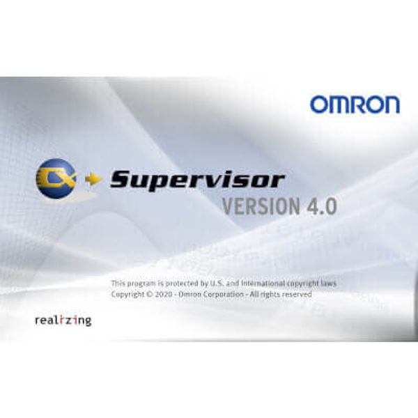 CX-Supervisor Developer package, Requires CX-SUPERVISOR-RUN-ME-V4 or C image 2