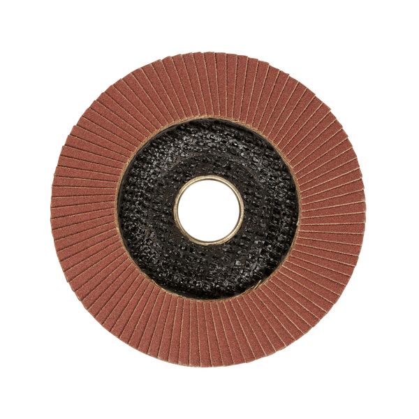 Alum. Ox Flap disc, 115x22 120g image 1