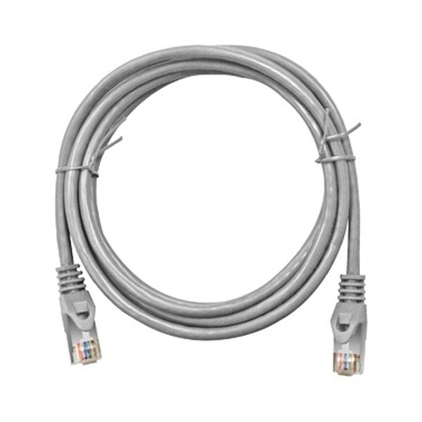 Patchcord RJ45 shielded Cat.6a 10GB, LS0H, grey, 20.0m image 1