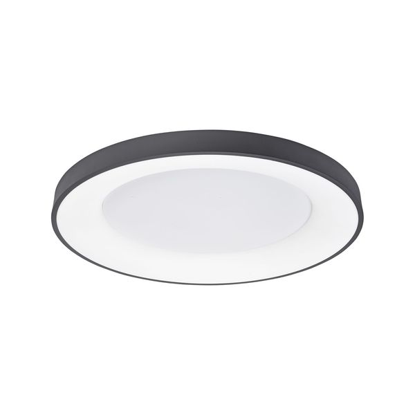 4000K Triac Dimmable Sandy Black Aluminium   & Acrylic  LED 50 Watt 230 Volt  2864Lm IP20  D: 60 H: 9 cm image 1