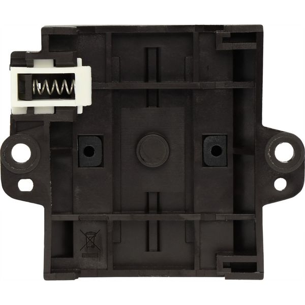 Main switch, T3, 32 A, rear mounting, 4 contact unit(s), 8-pole, STOP function, With black rotary handle and locking ring, Lockable in the 0 (Off) pos image 12