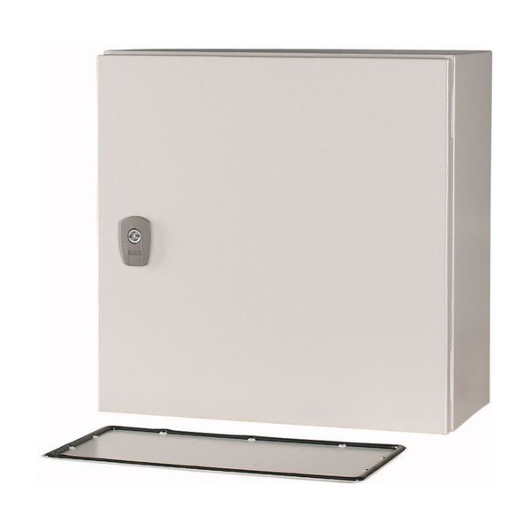 Wall enclosure with mounting plate, HxWxD=400x400x200mm image 12