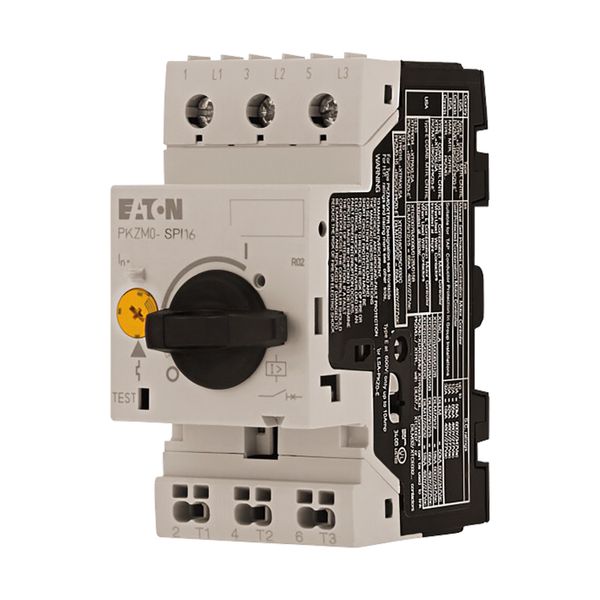 Motor-protective circuit-breaker, 7.5 kW, 10 - 16 A, Feed-side screw terminals/output-side push-in terminals image 11