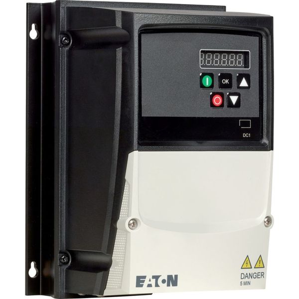 Variable frequency drive, 400 V AC, 3-phase, 2.2 A, 0.75 kW, IP66/NEMA 4X, Radio interference suppression filter, 7-digital display assembly, Addition image 23