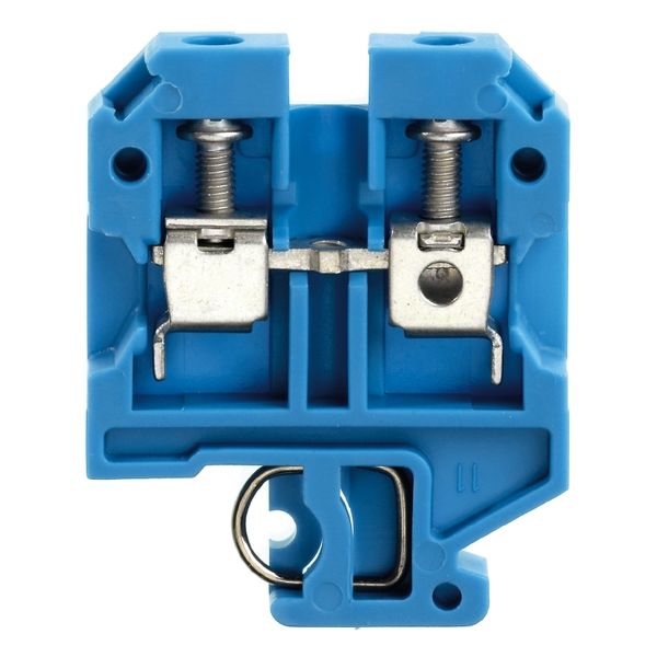 Feed-through terminal block, Screw connection, 6 mm², 800 V, 41 A, Num image 1