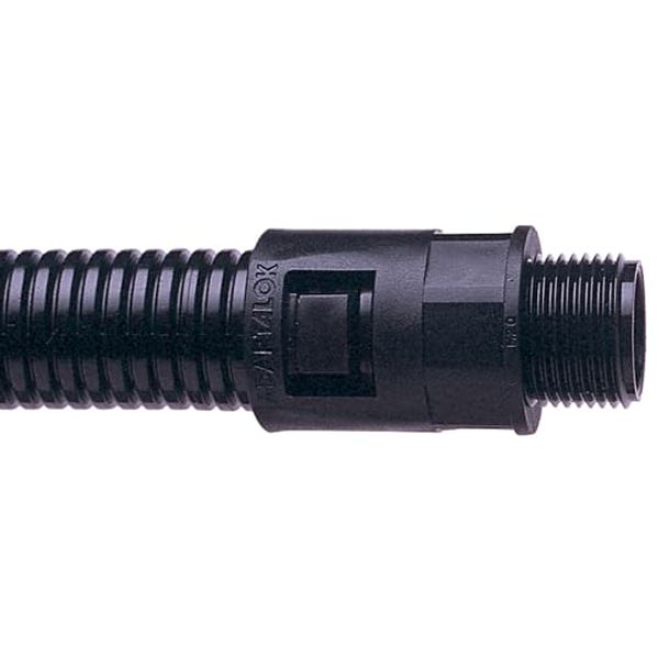 AL34/100/A/BL STRAIGHT NPT100 IP66/ NC34 COND BLK image 1