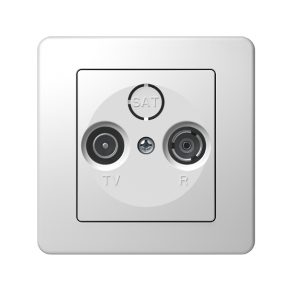 SOCKET TV-R TROUGHPASS 10dB PW 4317466 image 1