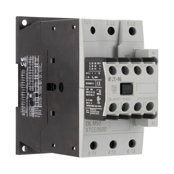 Contactor, 380 V 400 V 22 kW, 2 N/O, 2 NC, 230 V 50 Hz, 240 V 60 Hz, AC operation, Screw terminals image 15