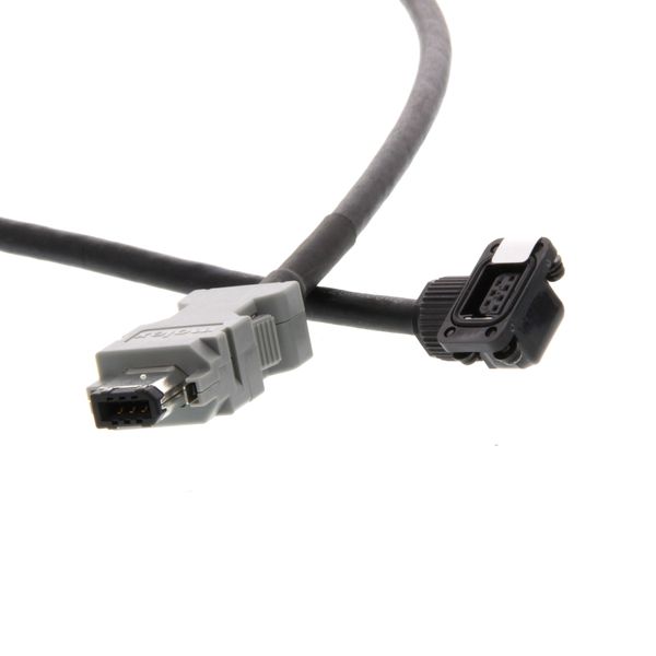 G5 series servo encoder cable, 5 m, 50 to 750 W AA029170A image 2