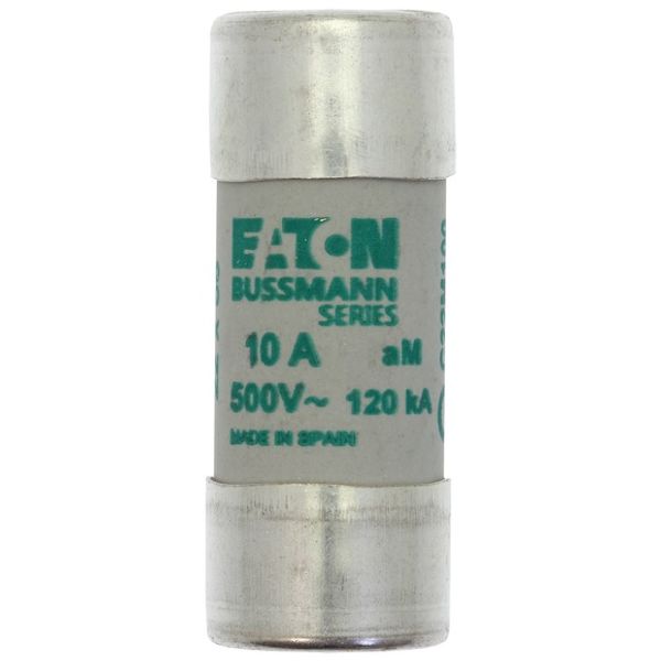 Fuse-link, LV, 10 A, AC 690 V, 22 x 58 mm, aM, IEC image 2