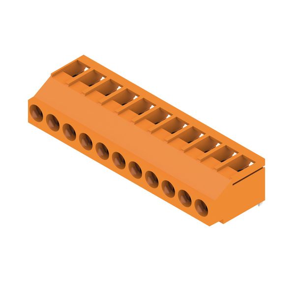 PCB terminal, 5.00 mm, Number of poles: 11, Conductor outlet direction image 4