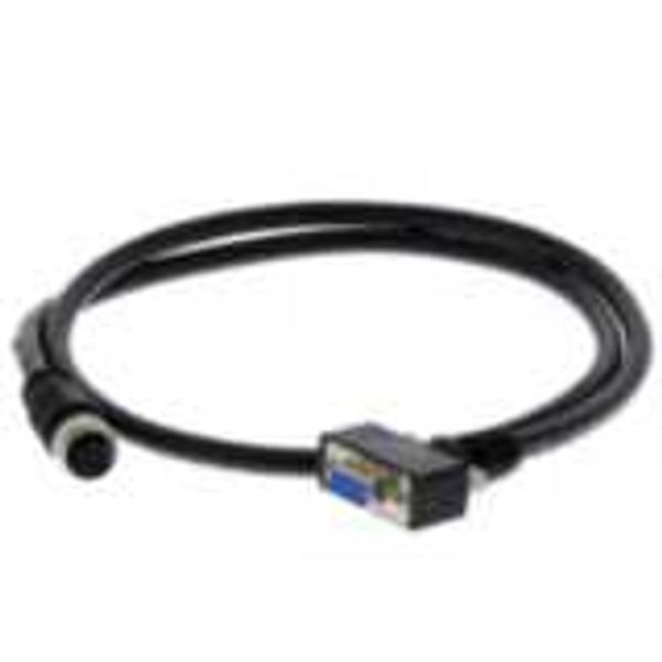 V/F 430-F Cable, M12 socket to RS-232 DB9 socket, 3 m image 2