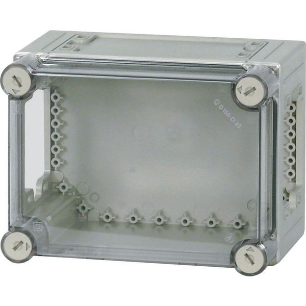 Insulated enclosure, top+bottom open, HxWxD=250x187.5x175mm image 4