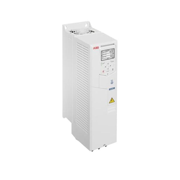 LV AC wall-mounted drive for HVAC, IEC: Pn 11 kW, 25 A, 400 V, UL: Pld 15.0 Hp, 21.0 A (ACH580-01-026A-4) image 3