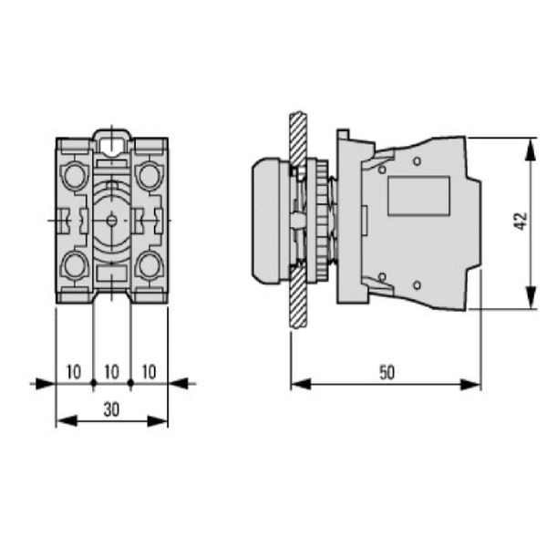 Double NC contact, Cage clamp image 2