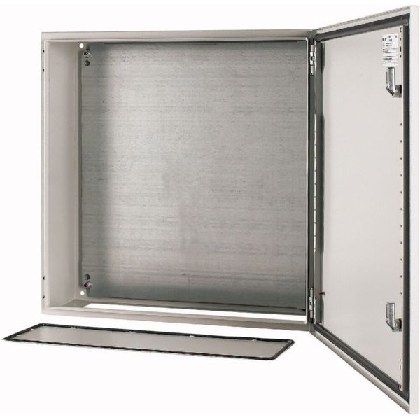 Wall enclosure with mounting plate, HxWxD=600x600x200mm image 9
