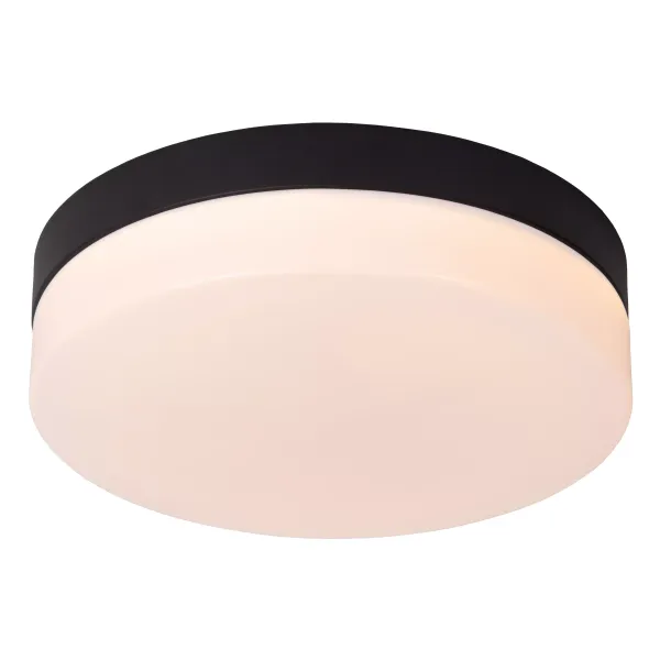 BISKIT Flush ceilin. Bathr.-Black-Ø23-LED-12W image 1