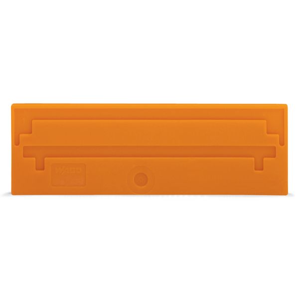 Separator plate 2 mm thick oversized orange image 2