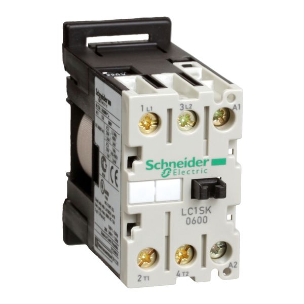 TeSys SK mini contactor - 2P (2 NO) - AC-3 - 690 V 6 A - 24 V AC coil image 3