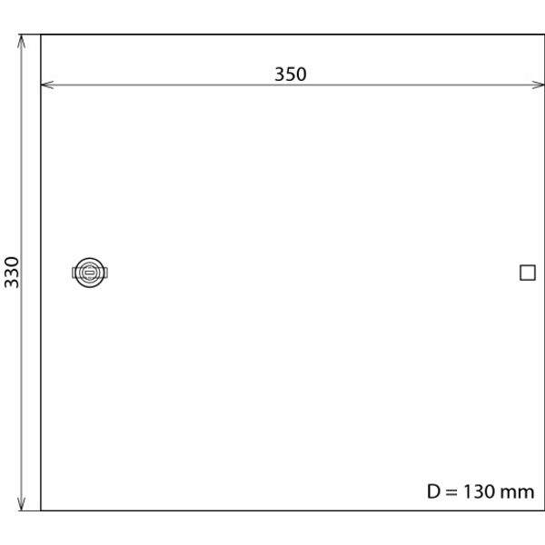 DEHN enclosure for equipotential bonding for 12 LSA blocks 10/2 image 2