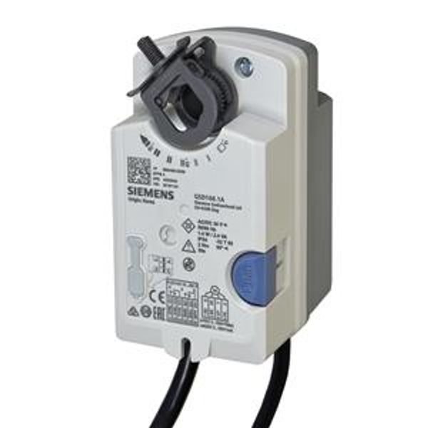 GSD361.1A - Rotary air damper actuators, AC 240 V, 2 Nm, 30 s image 1