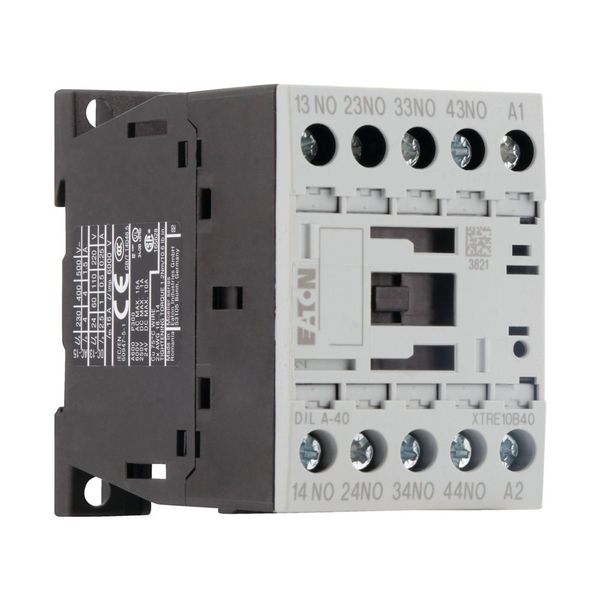 Contactor relay, 190 V 50 Hz, 220 V 60 Hz, 4 N/O, Screw terminals, AC operation image 15