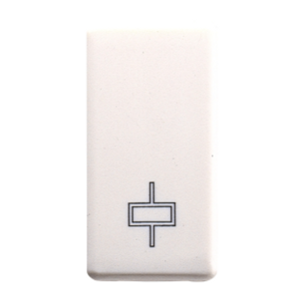 MONOSTABLE RELAY 230V ac 50/60Hz - 1P 1NO/NC 10A(AC1) / 4A(AC15) 250V - 1 MODULE - WHITE - SYSTEM WHITE image 1