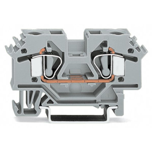 2-conductor through terminal block 6 mm² suitable for Ex e II applicat image 3