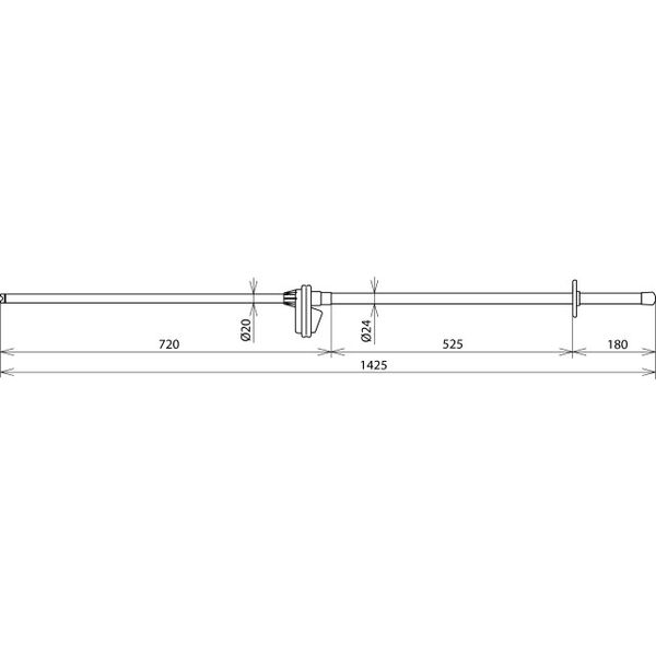 PHG II voltage detector 6kV 50Hz with LED indication Category S image 2