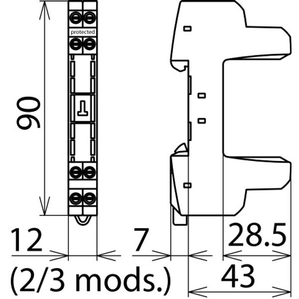 Base part for BLITZDUCTOR XT Ex (i) image 2