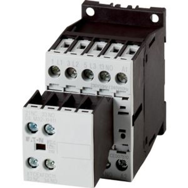 Contactor, 380 V 400 V 4 kW, 2 N/O, 1 NC, 230 V 50 Hz, 240 V 60 Hz, AC operation, Screw terminals image 5