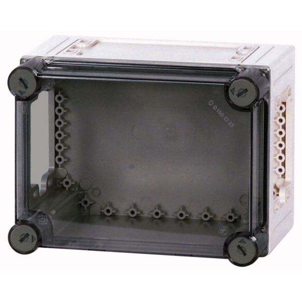 Insulated enclosure, top+bottom open, HxWxD=250x187.5x175mm image 1