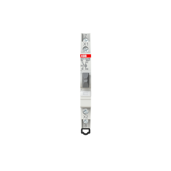 E217-16-01BLuminous Pushbutton,16 A,acc. to EN 250 V AC,0NO,1NC,0CO, El. Color:Grey,1LED,White, MW:0.5 image 6